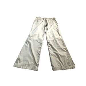 Puma Golf Pants L 32 W 38 Cotton/Polyester Blend Water Dirt Proof Back of Calf